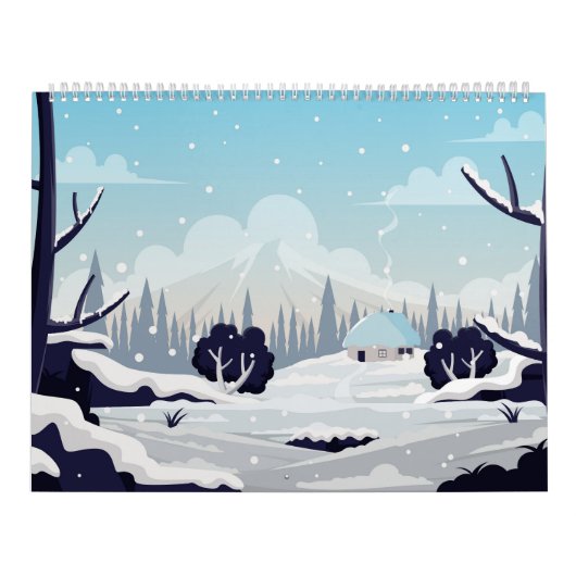 Calendrier Paysage hivernal (Protection)