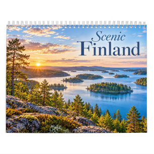Calendrier Paysage hivernal en Finlande