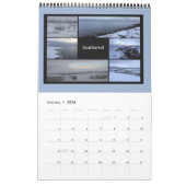 Calendrier Paysage hivernal islandais (Jan 2026)