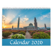 Calendrier Paysage Islamique 2026 (Protection)