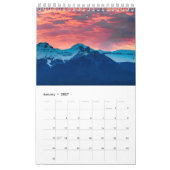 Calendrier Paysage montagnard Petit, Blanc (Jan 2027)