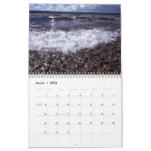 Calendrier Paysage naturel de Yellowstone USA Mois (Mar 2026)