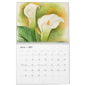 Calendrier Paysage naturel moderne Mural 2021 (Mar 2027)