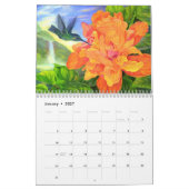 Calendrier Paysage naturel moderne Mural 2021 (Jan 2027)