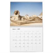 Calendrier Paysage Pyramides Sphinx Pharaon Égypte antique (Mar 2027)