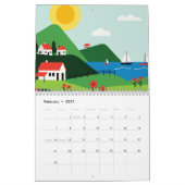 Calendrier Paysage rural pittoresque (Feb 2027)