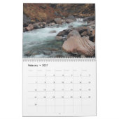 Calendrier Paysage scandinave (Feb 2027)
