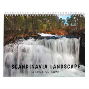 Calendrier Paysage scandinave
