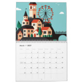 Calendrier Paysage urbain (Mar 2027)