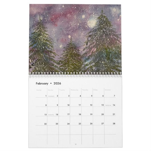 Calendrier paysager 2024 (Feb 2026)