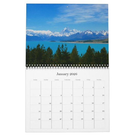 Calendrier paysages (Jan 2026)