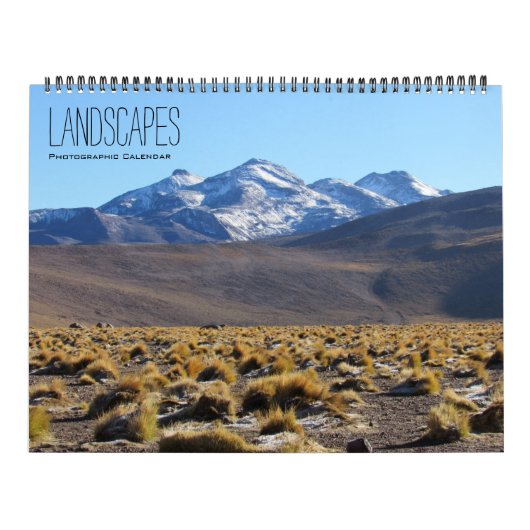 Calendrier paysages 2027 grand format (Protection)