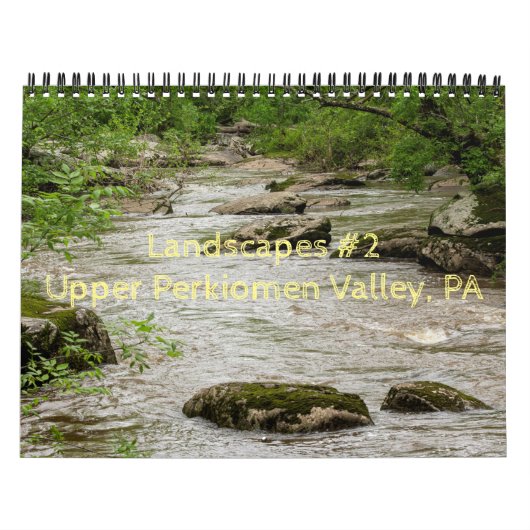 Calendrier Paysages #2 Perkiomen Valley PA (Protection)