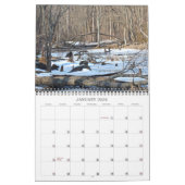 Calendrier Paysages #2 Perkiomen Valley PA (Jan 2026)