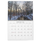 Calendrier Paysages #2 Perkiomen Valley PA (Feb 2026)