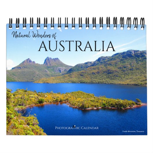 Calendrier paysages australiens 2025 (avec emplacements) peti (Protection)