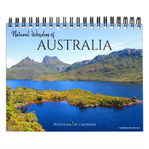 Calendrier paysages australiens 2027 (avec lieux) petit