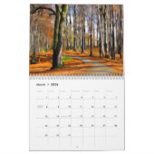 Calendrier Paysages d'aquarelle n'importe quelle année Lac Se (Mar 2026)