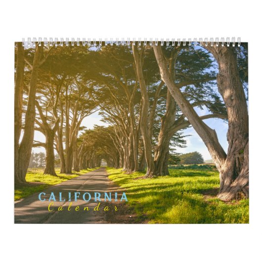 Calendrier Paysages de Californie (Protection)