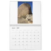 Calendrier Paysages de désert (Mar 2027)