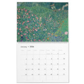 Calendrier Paysages de Gustav Klimt (Jan 2026)