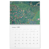 Calendrier Paysages de Gustav Klimt (Jan 2027)