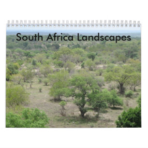 Calendrier Paysages de l'Afrique du Sud