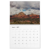 Calendrier Paysages de l'Arizona (Mar 2027)