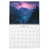Calendrier paysages de montagne 2027 (Mar 2027)