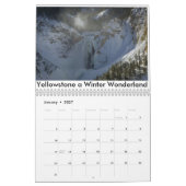 Calendrier Paysages de parc national (Jan 2027)