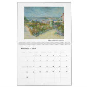 Calendrier Paysages de Van Gogh 2027 (Feb 2027)