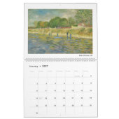 Calendrier Paysages de Van Gogh 2027 (Jan 2027)