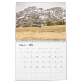 Calendrier Paysages de Yellowstone (Feb 2026)