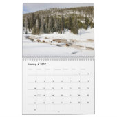 Calendrier Paysages de Yellowstone (Jan 2027)