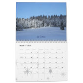 Calendrier Paysages d'hiver de la Suisse (Mar 2026)