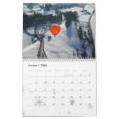 Calendrier Paysages d'hiver de la Suisse (Jan 2026)
