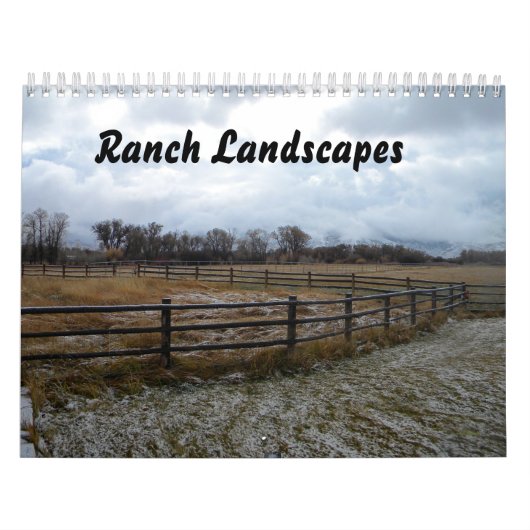 Calendrier Paysages du ranch (Protection)