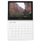 Calendrier Paysages du Texas (Mar 2026)