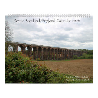 Calendrier Paysages Écosse/Angleterre 2026