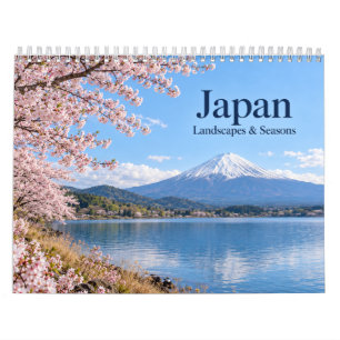 Calendrier Paysages et saisons du Japon, nature panoramique