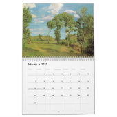 Calendrier Paysages impressionnistes - Peintures chefs-d'oeuv (Feb 2027)