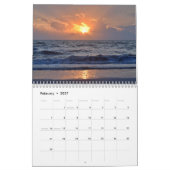 Calendrier Paysages marins Océan Mer Tropical (Feb 2027)