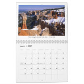 Calendrier Paysages occidentaux (Mar 2027)