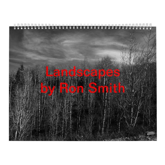 Calendrier Paysages par Ron Smith (Protection)