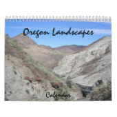 Calendrier Paysages photographiques de l'Oregon (Protection)