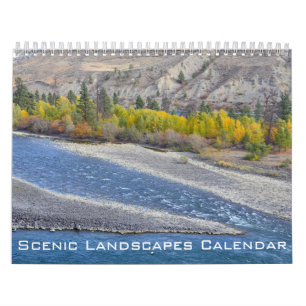 Calendrier Paysages pittoresques de l'Amérique du Nord
