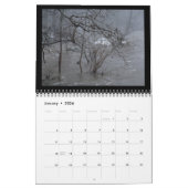 Calendrier - Paysages ruraux (Jan 2026)