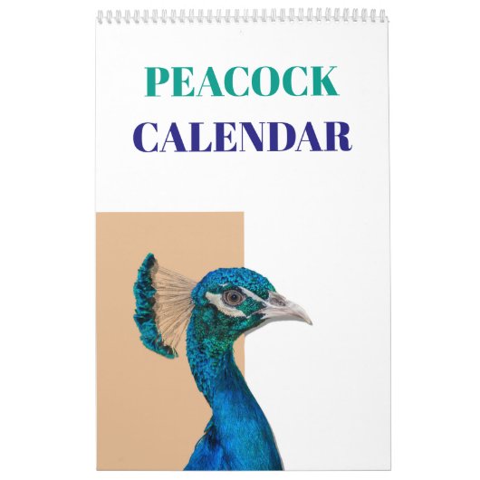 Calendrier Peacock 2025 (Protection)