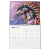 Calendrier peint de poneys (Mar 2027)