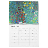 Calendrier Peinture de Gustav Klimt (Feb 2027)
